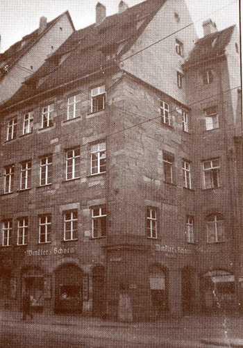 Theresienstraße 14 vor 1945