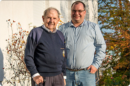 Walter und Christian Lutzky